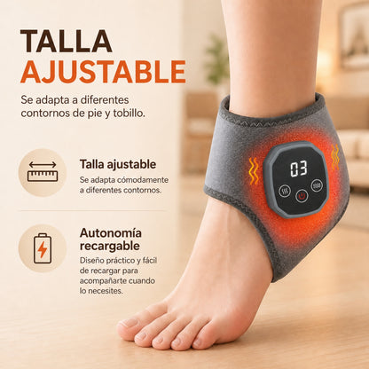 Masajeador inteligente para pies y tobillos.